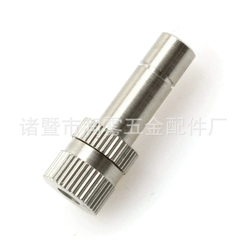 Low-pressure quick-connect nozzle 6mm 8mm low-pressure atomization quick-connect nozzle cold mist atomization under tap water pressure