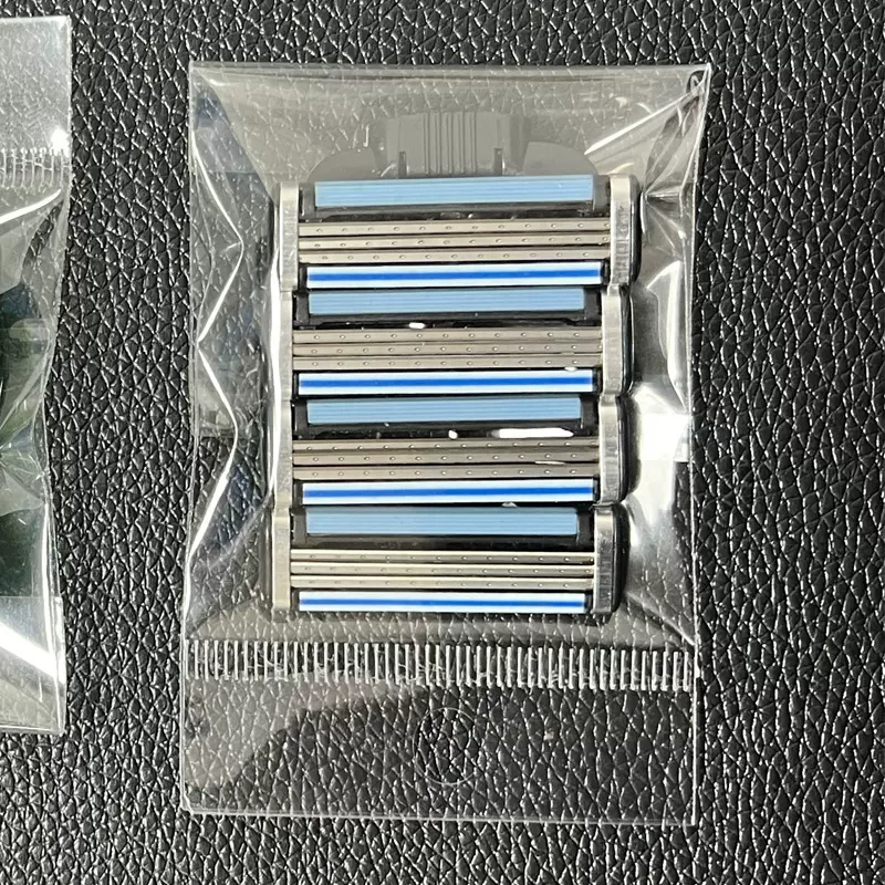 3层刮胡刀头适用于吉利mach3剃须刀片三层男士手动剃须刀耐用锋利