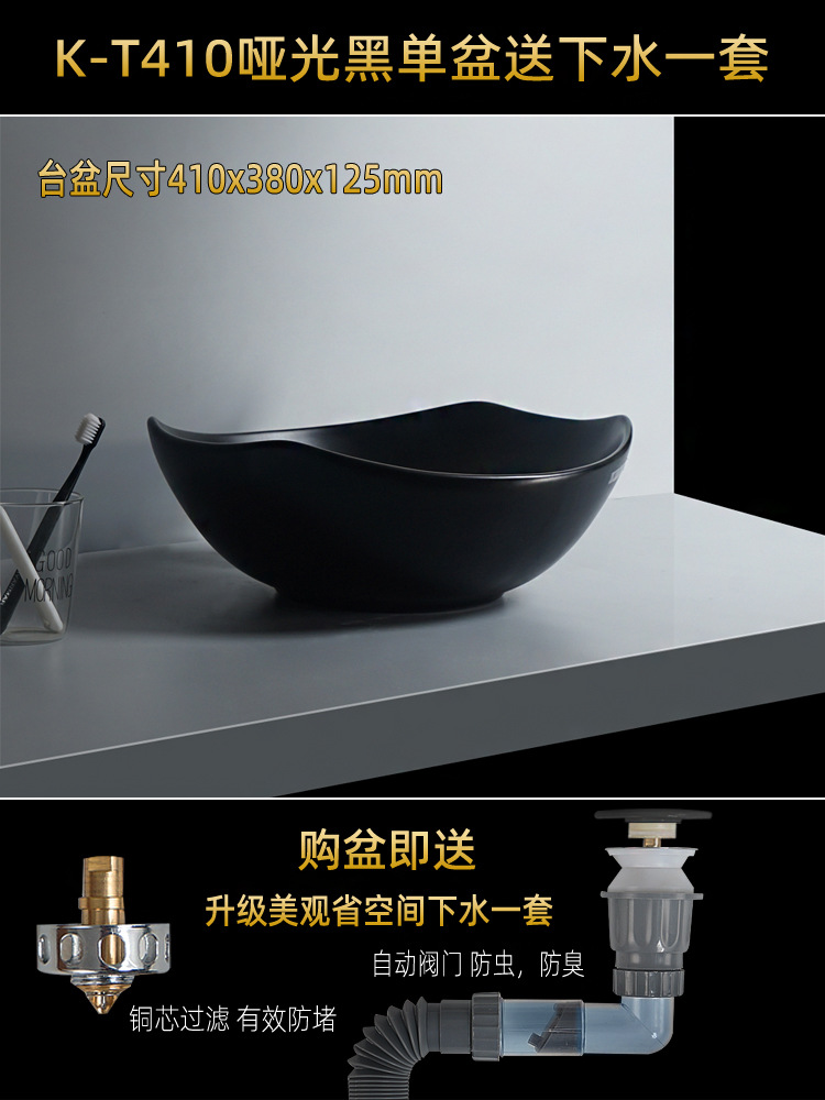 Cerámica creativa lavabo lava