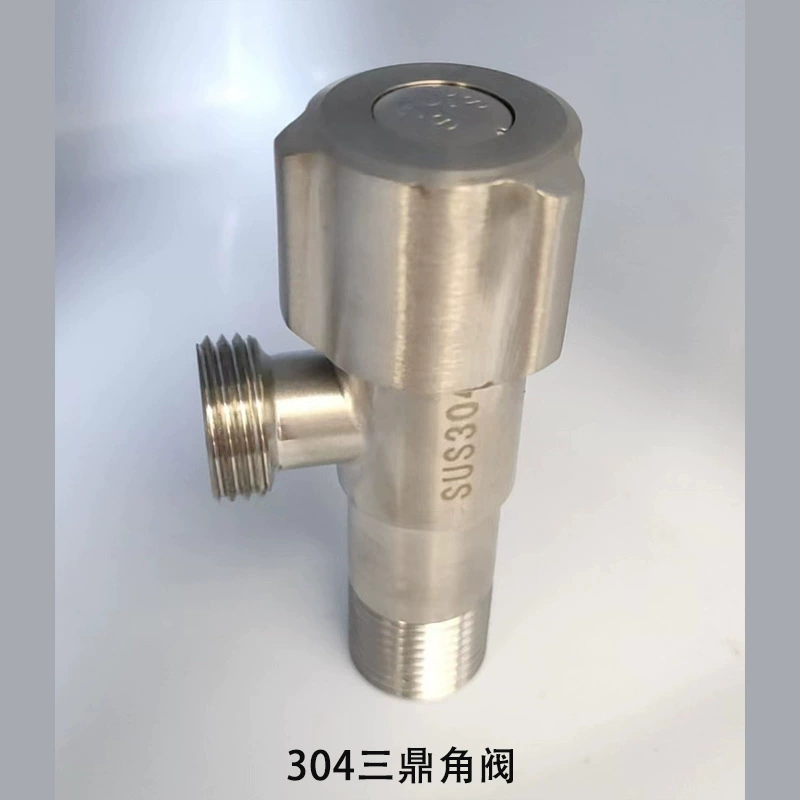 ✅Angle valve pure copper 304 stainless steel large flow wholesale batch copper one in two out three channels hot and cold full copper triangle