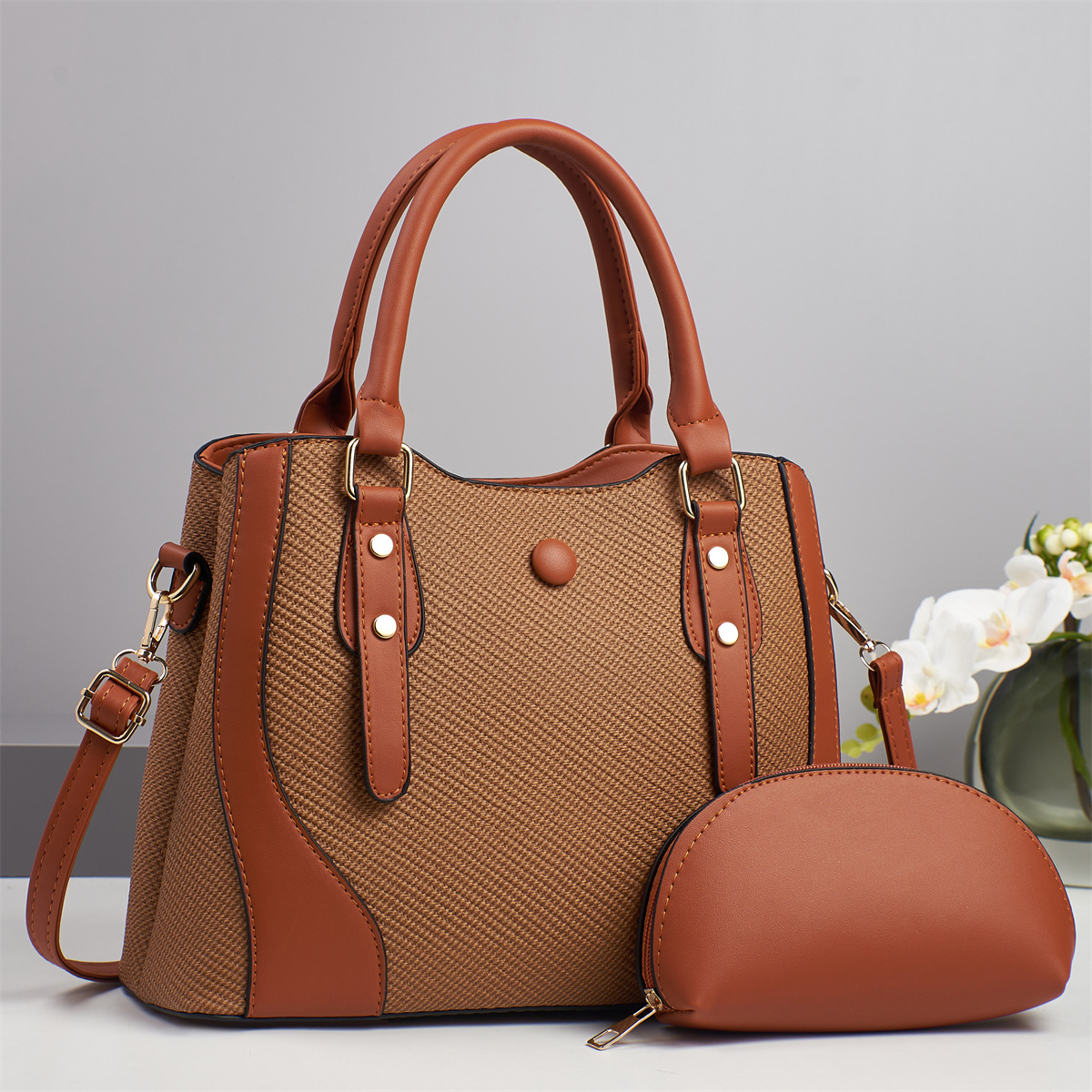 Nuevo hermoso bolso de hombro, bolso de mujer, bolso de mujer, temperamento universal