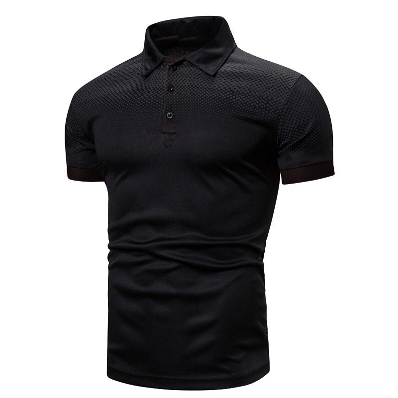 Nuevas camisetas polo de moda para hombre para comercio exterior, camisetas polo lisas para publicidad y trabajo, camisetas para hombre
