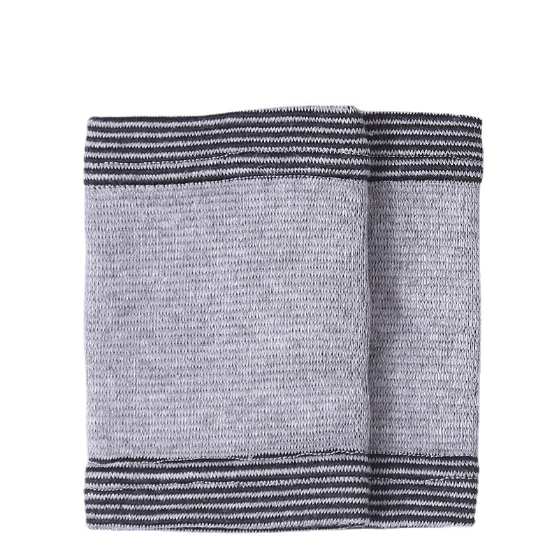 Fábrica en stock al por mayor deportes pulsera poliéster algodón pulsera de punto sudor absorbente transpirable baloncesto elástico pulsera fitness