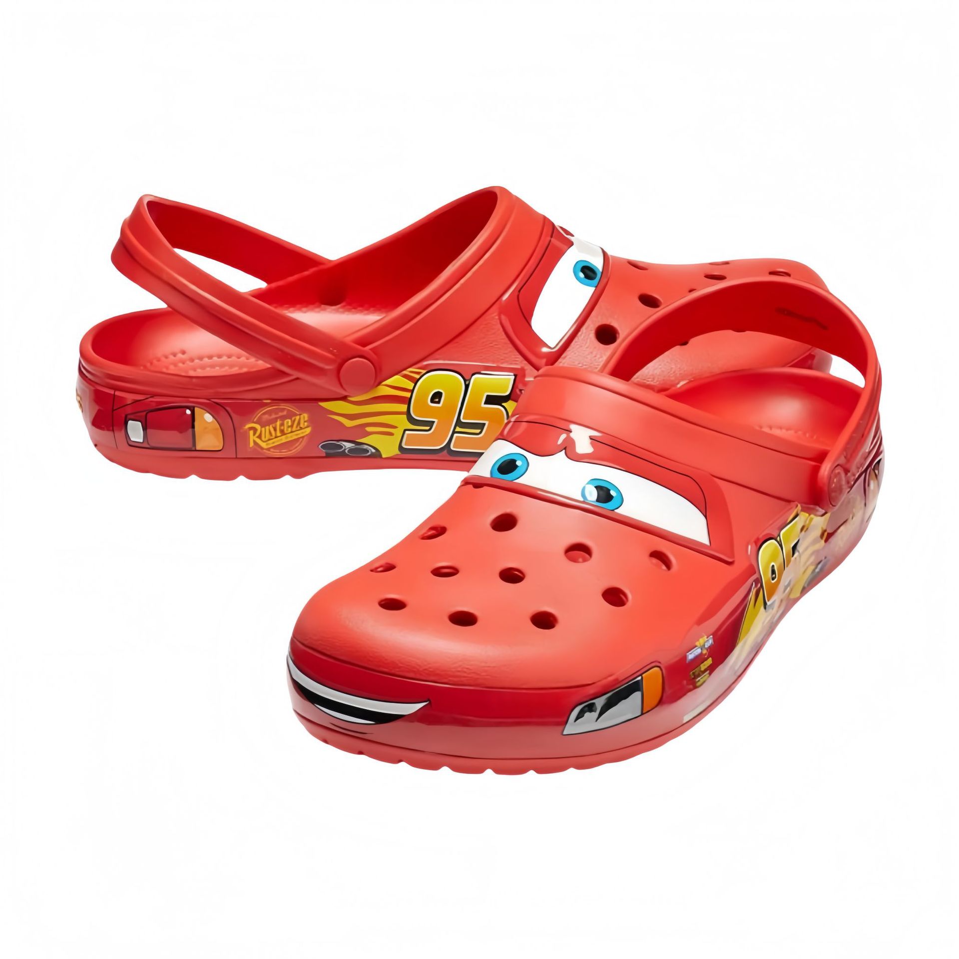 KAJIA McQueen95 automóvil movilización total de la personalidad de la mujer agujero zapatos deportivos al aire libre para hombres sandalias para usar al aire libre