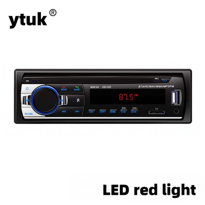 Car mp3 Car Mp3 Player Bluetooth - 520lred-light