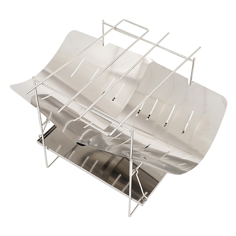 Outdoor Ultra-Light Foldableable and Easy-To-Storage Fire Table Barbecue Grill Portable Raw Stove Firewood Charcoal Barbecue Stove