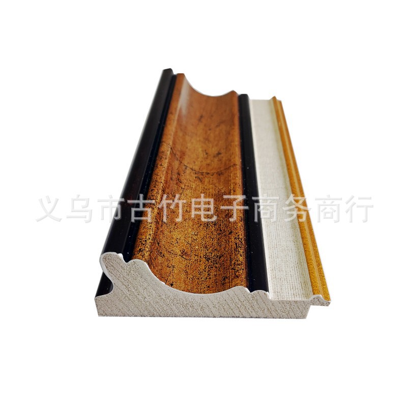 European-style retro decorative outer frame photo frame side strip plus inner strip frame European-style digital oil painting frame mounted large frame Gold