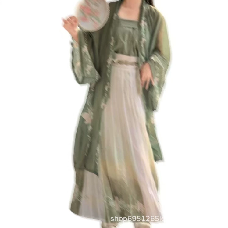 Лёгкий Hanfu лето, плисированная юбка