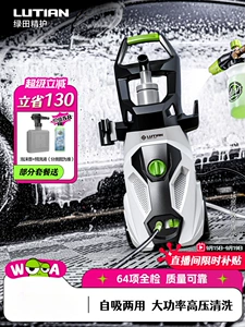 Greenfield High-Pressure Car Washing Machine Household 220V Water Pump Cleaning Machine Portable Water Gun Grab High-Power Car Washing Artifact