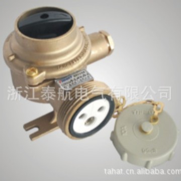 （泰航 电气）船用铜质带开关插座 防水插座CZKH109-3