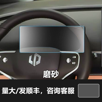 Car interior film: Suitable for Leapmotor D99 19 - 26-models-of-zero-running-d99-instrument-frosted-tempered-film