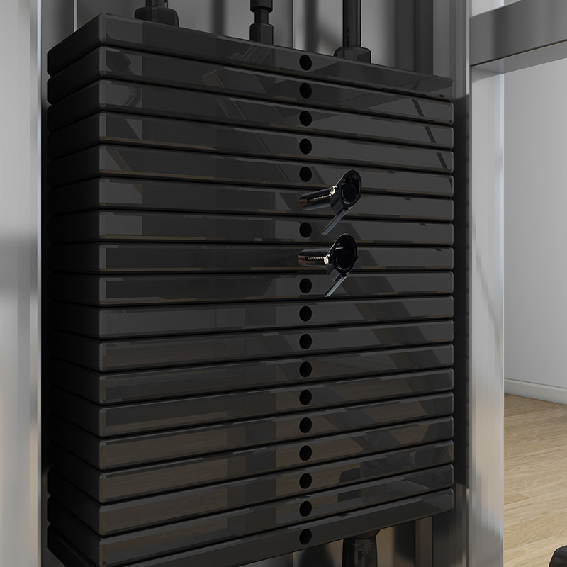 Accesorios transfronterizos multifunción contrapeso decreciente Perno insertar equipo contrapeso gimnasio super grupo decreciente contrapeso