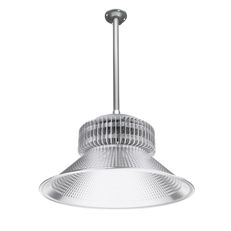 Lámpara LED industrial y minera de 200W de alta potencia, lámpara de fábrica, iluminación para taller y almacén, lámpara de techo tipo aleta para fábrica, lámpara de bajo consumo súper brillante