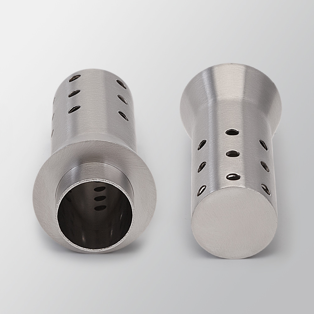 Motorcycle exhaust pipe muffler plug M3 double back pressure core muffler 51MM universal NINJA400 GSX250R