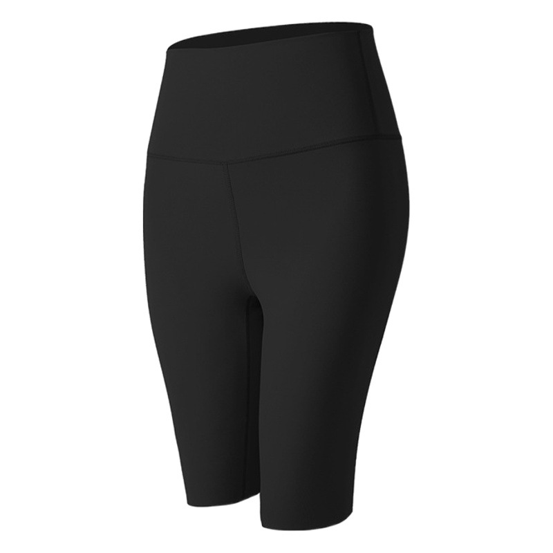 Shorts de yoga para mujer estilo europeo y americano, con forma de melocotón, de cinco puntos de largo, levanta glúteos, de cintura alta, ajustados, shorts de gimnasio, leggings deportivos, shorts.