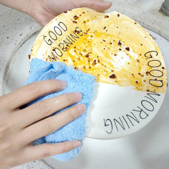 Cleaning cloth, oil removal dish cloth, dishwashing without washing, bamboo wood fiber non-stick, oil washing dish cloth, kitchen oil removal