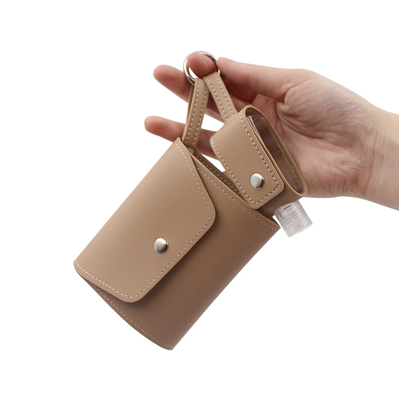 小巧洗手液分装瓶皮套口罩收纳包套装便携防疫用品KN95口罩暂存夹