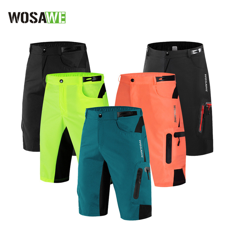 WOSAWE Outdoor Sports Mountaineering Shorts Off-road Mountain Bike Professional Riding Breathable Sweat-wicking Silicone Cushion Shorts WOSAWE Outdoor Sports Mountaineering Shorts Off-road Mountain Bike Professional Riding Breathable Sweat-wicking Silicone Cushion Shorts