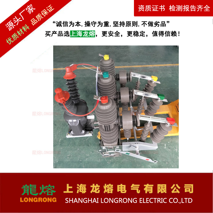 厂家批发10KV户外柱上开关ZW32-12F型分界智能真空断路器高压断路