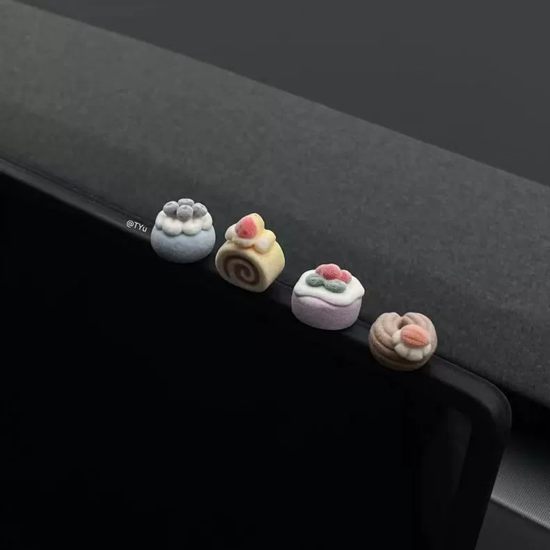 Diy торт еда игра сливочный клей для телефона чехол заколка для волос Аксессуары для обуви пряжки ручной работы материал черничный торт пицца