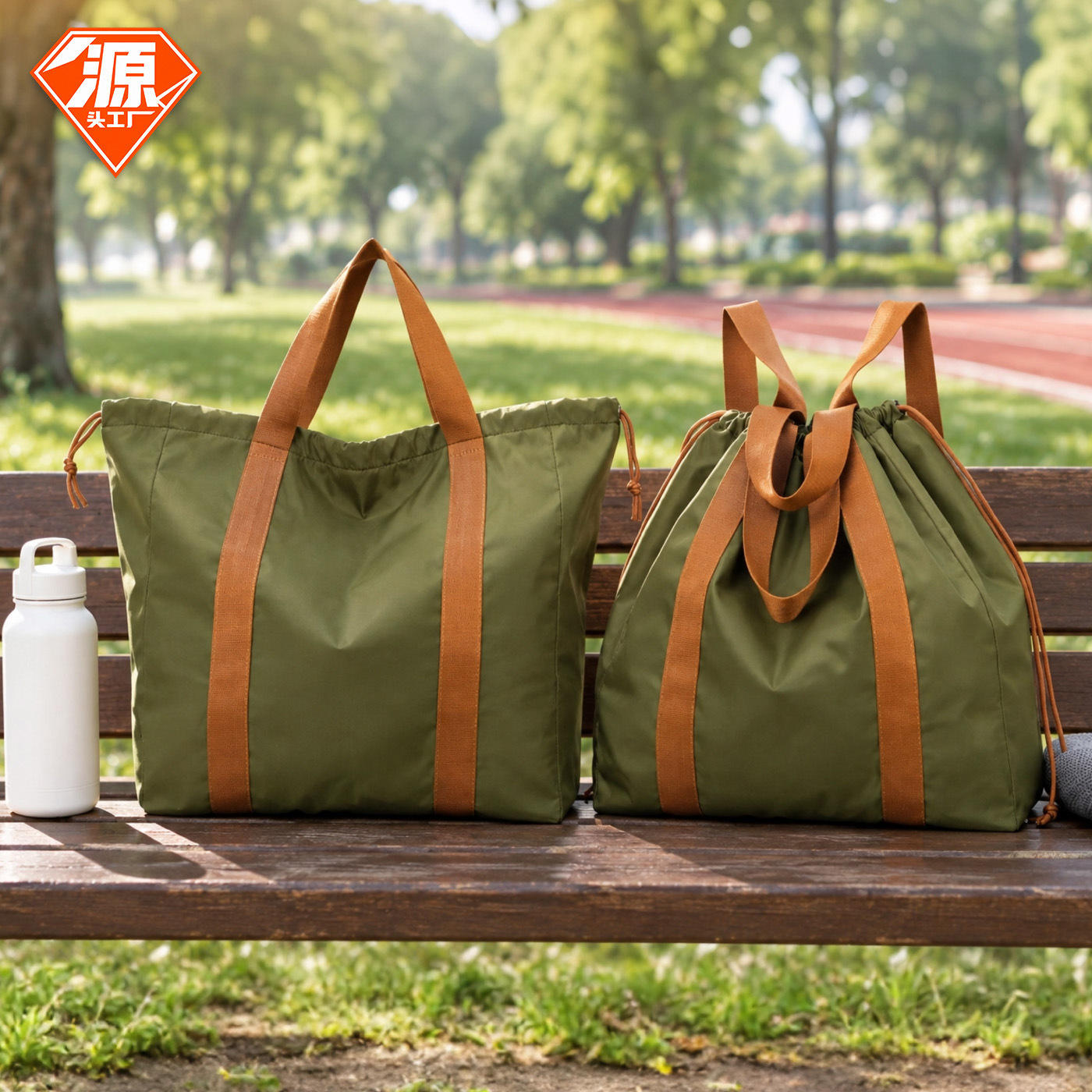 Korean-style fashionable multi-purpose backpack with dry and wet separation, large capacity, suitable for sports and leisure, short-trip travel bag, customizable