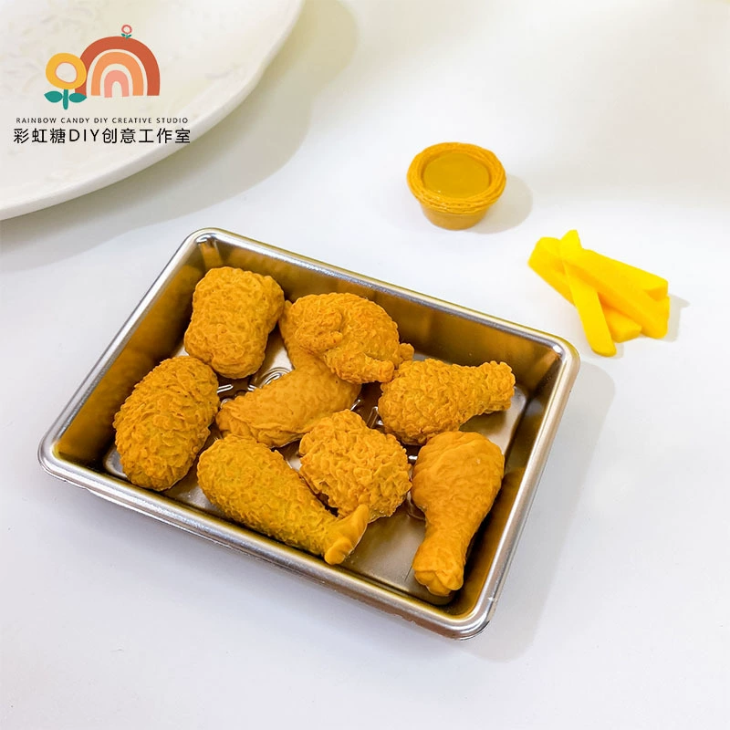 Крошечная игрушечная еда, кукольный домик
