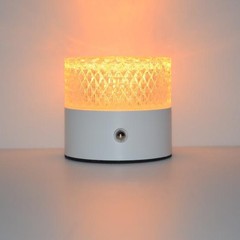 クロスボーダーポータブル水波紋ナイトライト雰囲気寝室ルームテーブルランプロマンチックなハイエンド充電式ナイトライト
