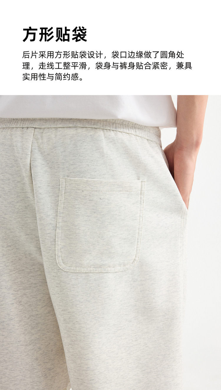 Quần short nam thể thao thành phố dáng thẳng, kiểu mới mùa hè — đen chi tiết 7