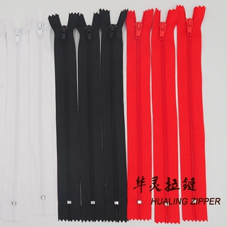 定制3#隐形拉链布边隐形真丝隐形裤链口袋拉链连衣裙拉链靠枕拉链
