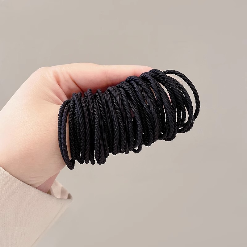 Cuerda de pelo para niños tocado bebé banda de goma elástica alta duradera no lastimar el cabello banda de goma corbata pelo de las niñas banda de pelo accesorios para el cabello