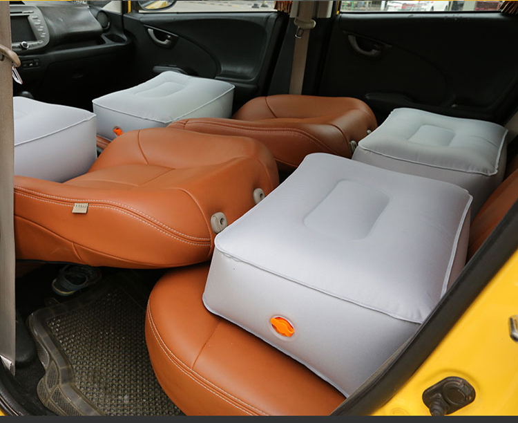 Car inflatable bed, SUV air mattress for the back seat, sleeping pad, portable bed sleeping pad for the rear seat, height-increasing cushion