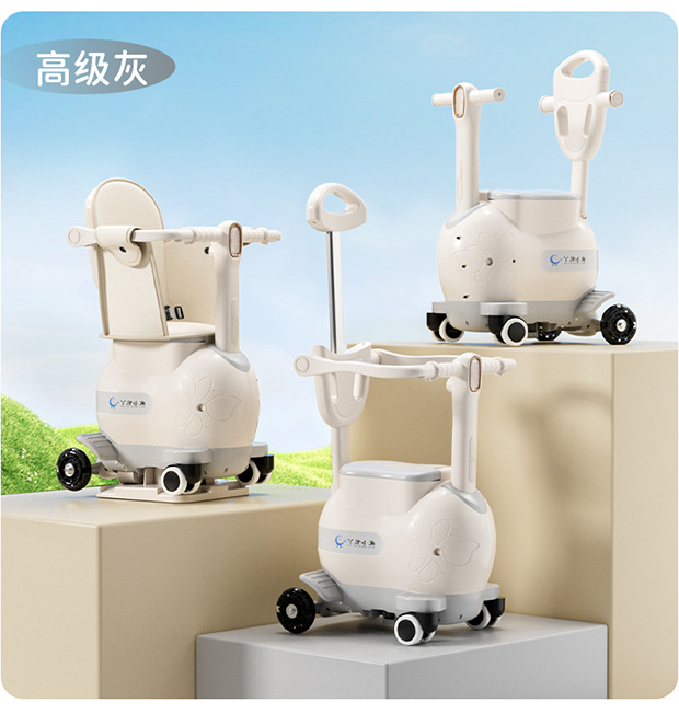 Electric car child seat can be implemented with music front battery car baby storage seat baby child walking baby