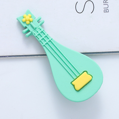 New Bestselling Hair Accessories for Women - Colorful Sand-Smooth Pipa-Shaped Hair Clips with Ancient Style, Versatile and Elegant, suitable for Eyebrow Edge Clips