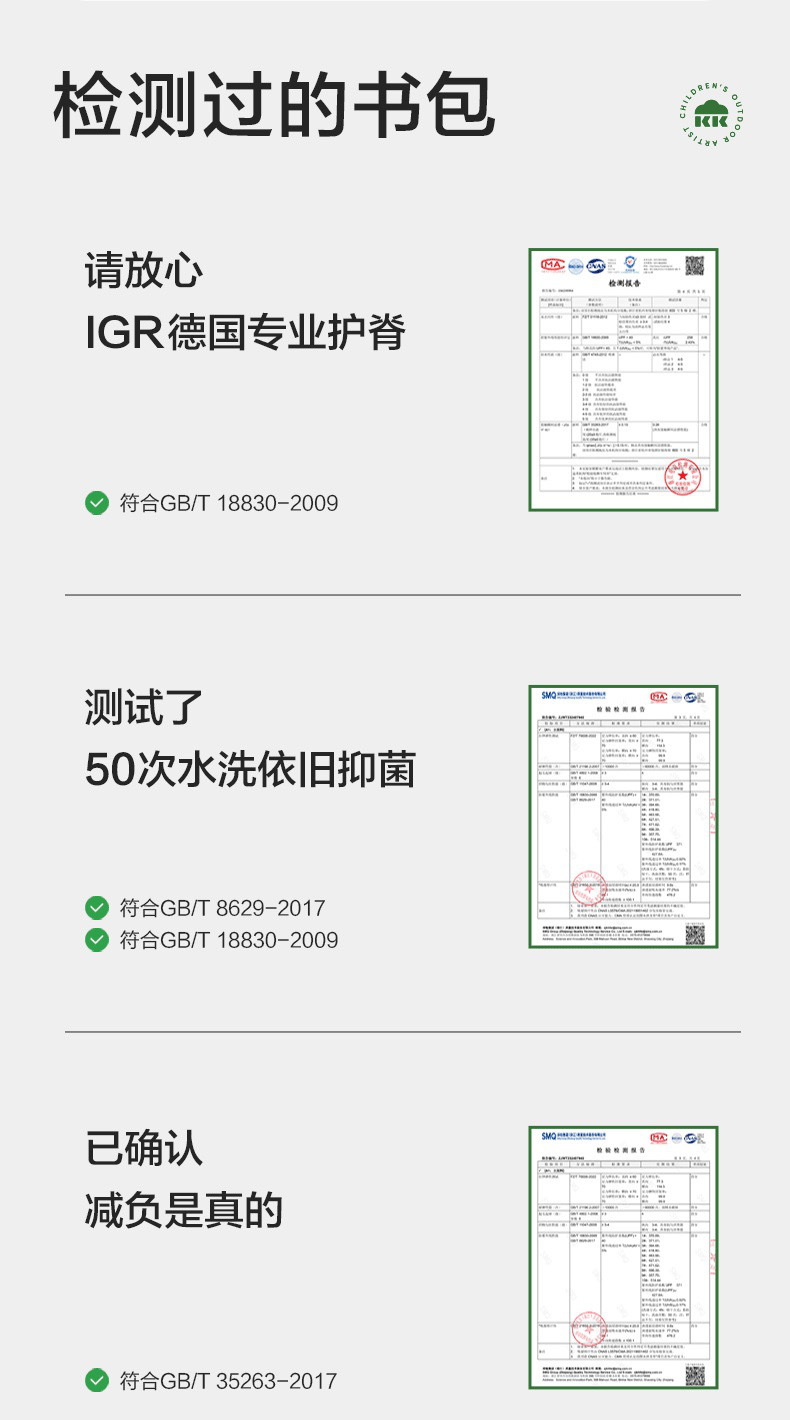IGR modification of anti-gravity schoolbag