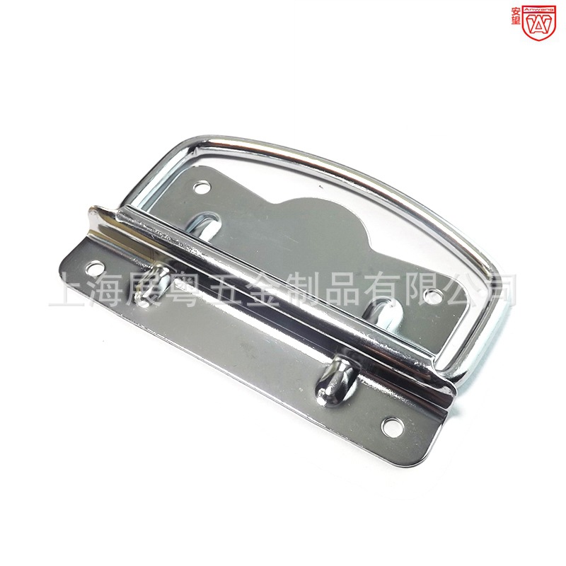 Anwang302 acero inoxidable mango de mano caja de hierro plegable manija manija de mano móvil manija de caja de madera