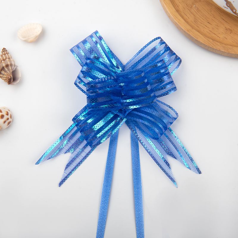 Cross-Border tire regalo de boda arco mano tire flor 30 medio nieve hilo tire flor regalo flor embalaje cinta