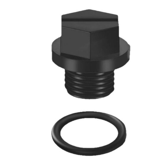 Hayward SPX1700FG Black Drain Plug with O-ring Precise Replacement Pool Pump Tube Plug Washer