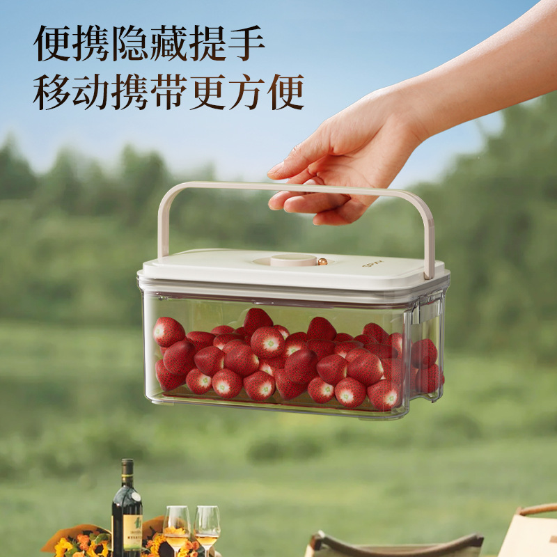 Refrigerador Caja de almacenamiento Caja de clasificación de alimentos de cocina de grado alimenticio Huevos y verduras Caja de almacenamiento especial de grado alimenticio