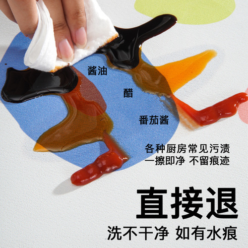 No-wash kitchen drain mat, cartoon diatom mud absorbent mat, countertop kitchen utensil absorbent mat, heat-insulating mat, dish cup mat