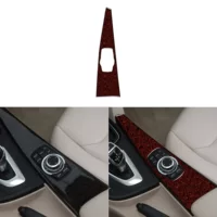 Подходит для BMW 3 серии центральной панели управления мультимедийной панели f30 320li пламя красное украшение