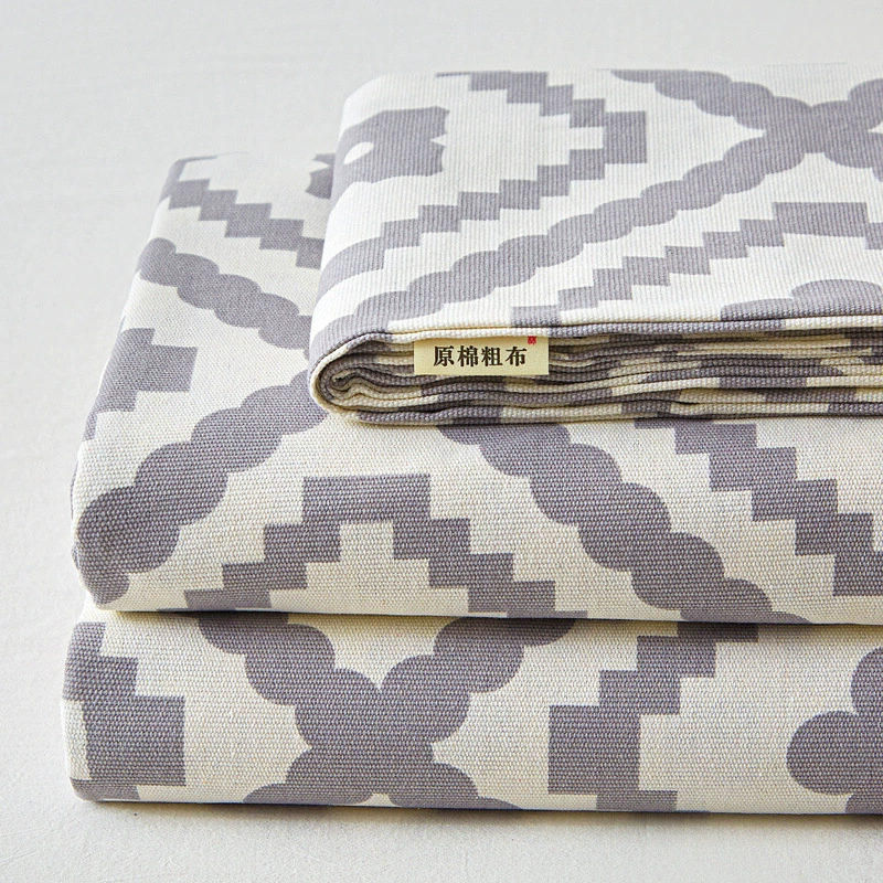Простые хлопчатобумажные хлопчатобумажные простыни из толстого льняного постельного белья