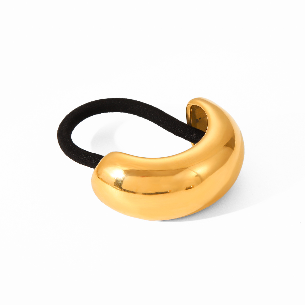 16g Weight Hair Tie Hair Accessories Type 1 Piece Quantity Holiday, Daily, Selfie Occasion Metal Material Heart Shape Pattern 2025 Spring and Summer, 2025 Autumn and Winter, All Seasons Season Women's Gender Plating Design Casual, Elegant, Lady Style Casual Elegant Lady Women's Heart Shape Metal Plating Hair Tie 8