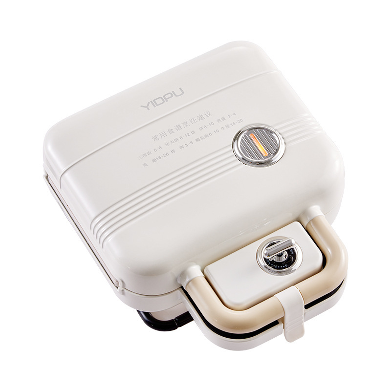 亿德浦 Household -time multi -functional Walf Cake Light Food Machine Small Bread Machine Double Disk Sandwich Breakfast Machine
