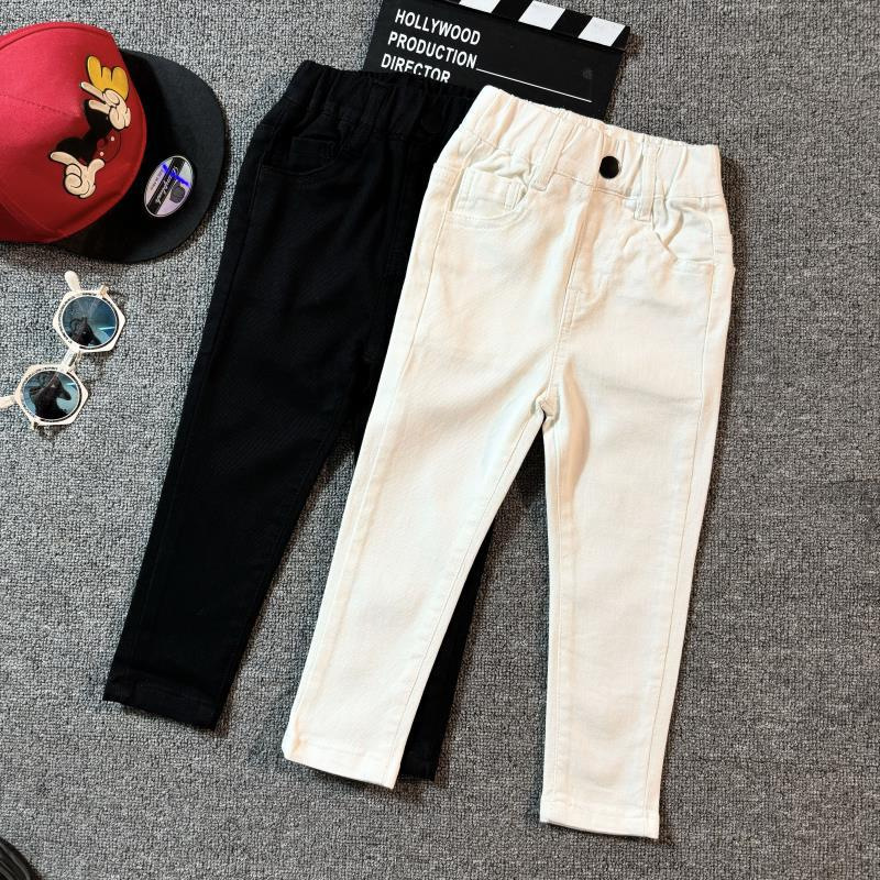 Children's white trousers