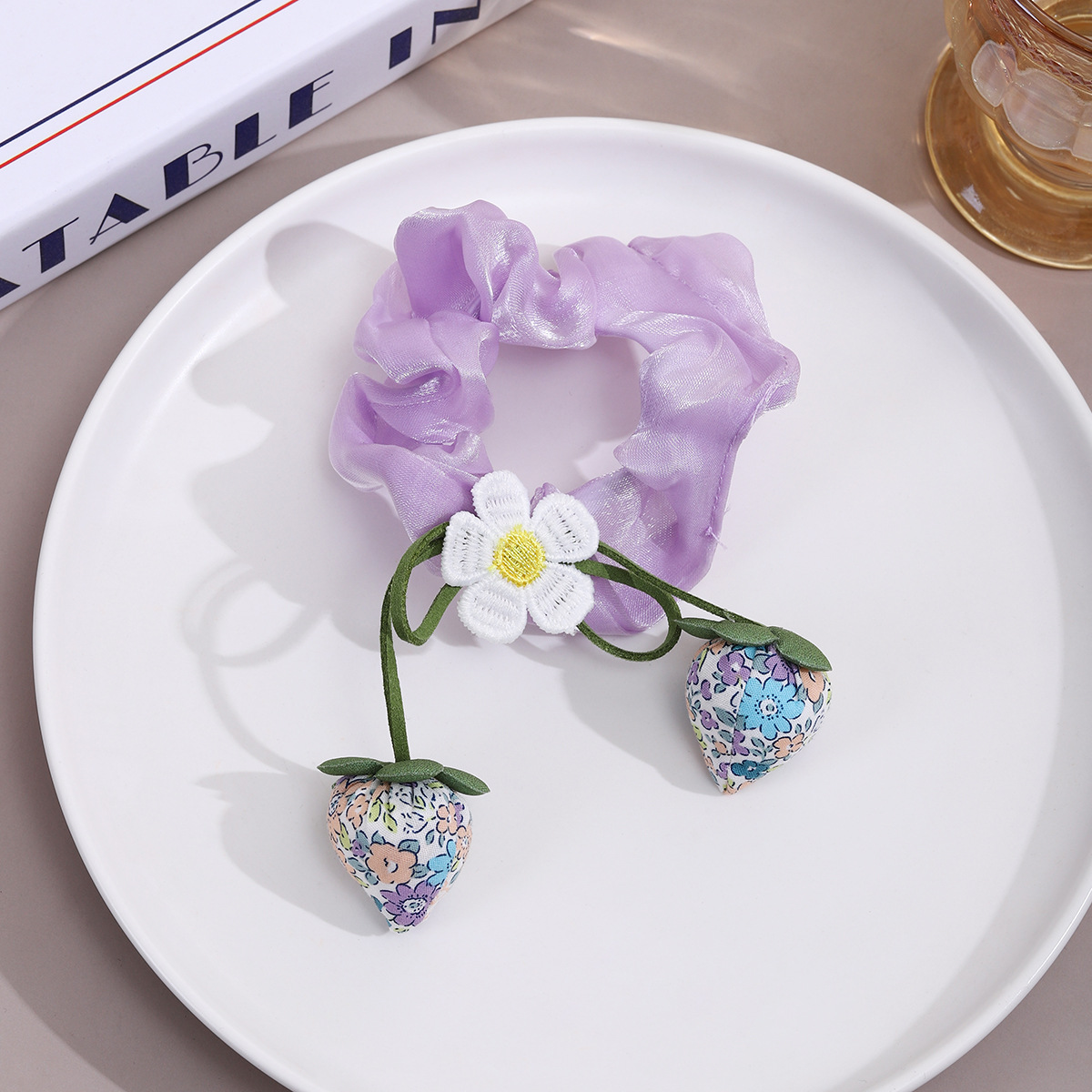 Flor en la cabeza para niños, tocado Hanfu, estilo antiguo, pinza, accesorios para el cabello, estilo chino, niña, flecos, horquilla para niñas image 11
