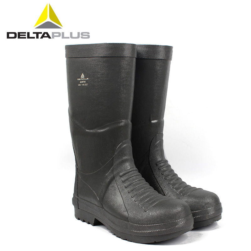 代尔塔 (Deltaplus) 301401 防化救援安全靴耐高温劳保工作防化靴