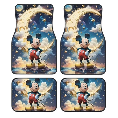 Avtomobil döşəmə paspasları, Floor Mats Cartoon Animation Car - dsn-foot-pad-16-3344cm-two-piece-set