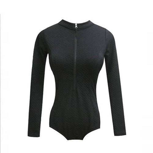 Women's swimsuit one-piece sexy triangle cover belly slimming fairy  new long-sleeved fashionable hot spring swimsuit