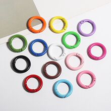 ��ɫ���ɿ۽�������ԲȦ ����Ͻ𵯻�Ȧ�ֻ����������ֹ�diy���