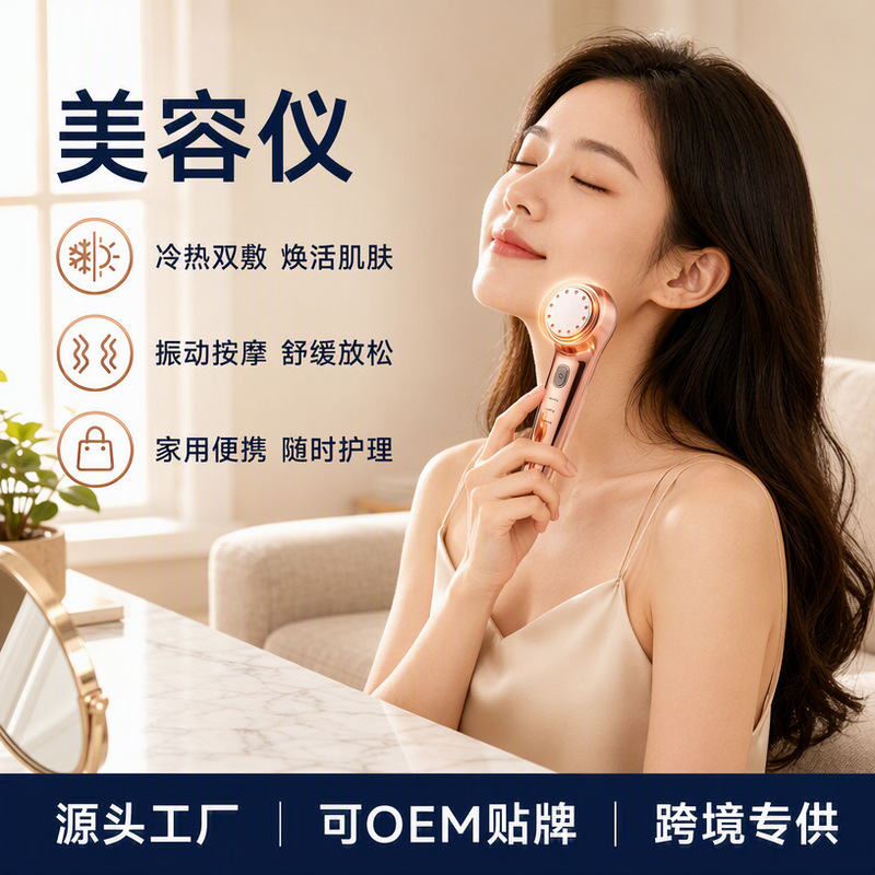 导入仪家用手持式导出仪精华导入嫩肤仪护肤便携深层清洁美白